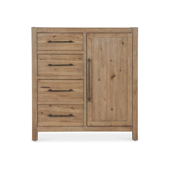 Vineyard Row Four-Drawer Door Chest