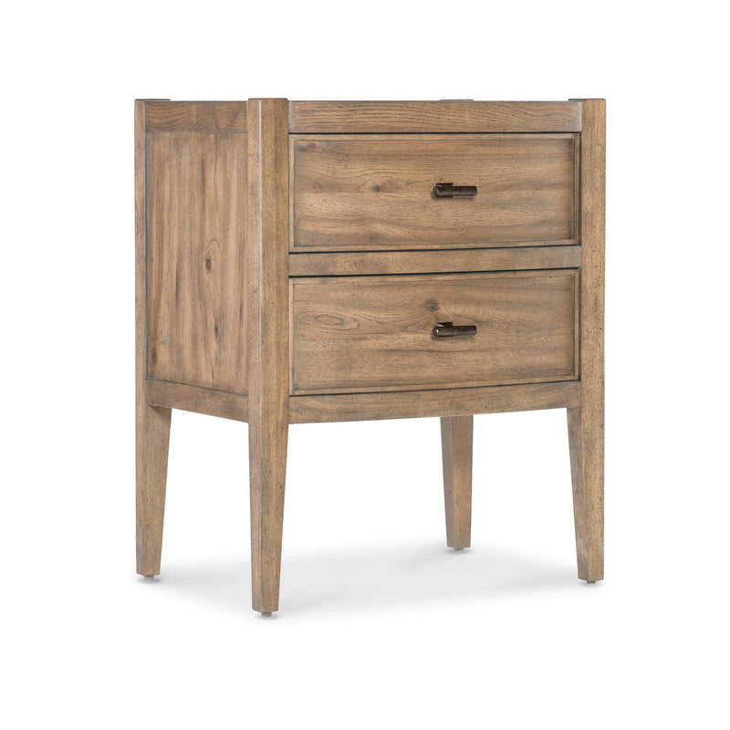 Vineyard Row Two Drawer Nightstand