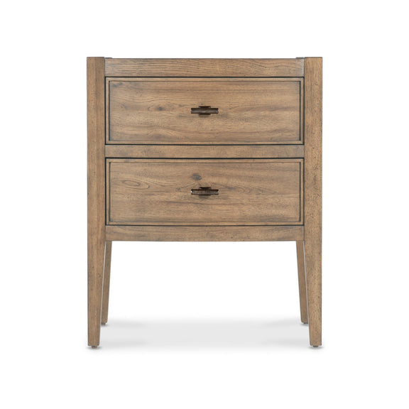 Vineyard Row Two Drawer Nightstand