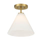 Blair 1-Light Mini Semi-Flush