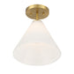 Blair 1-Light Mini Semi-Flush