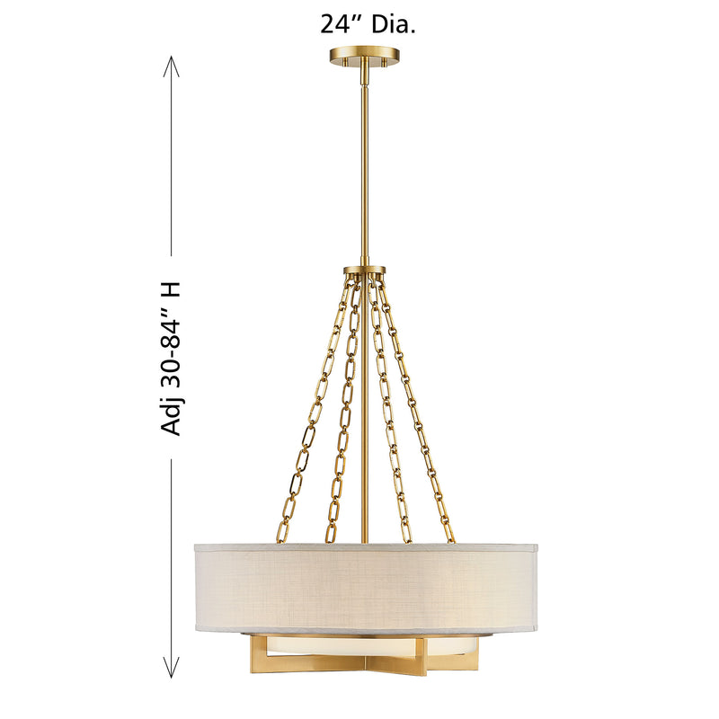 Brentwood 4-Light Pendant