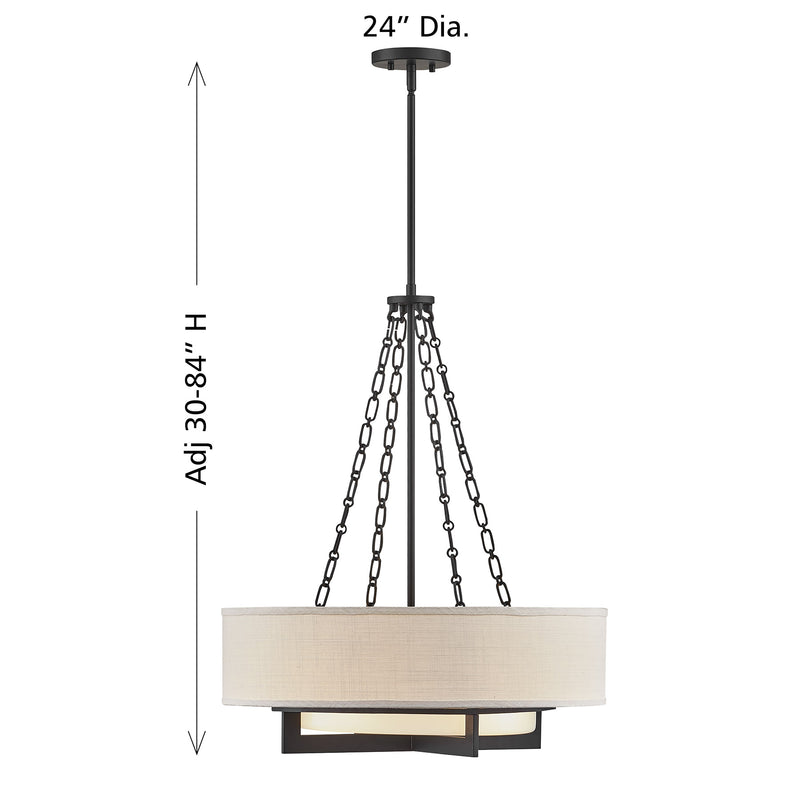 Brentwood 4-Light Pendant