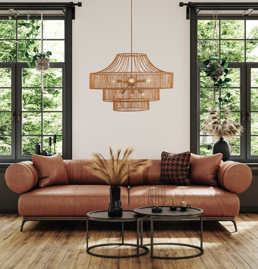 Medlock 8-Light Outdoor Chandelier