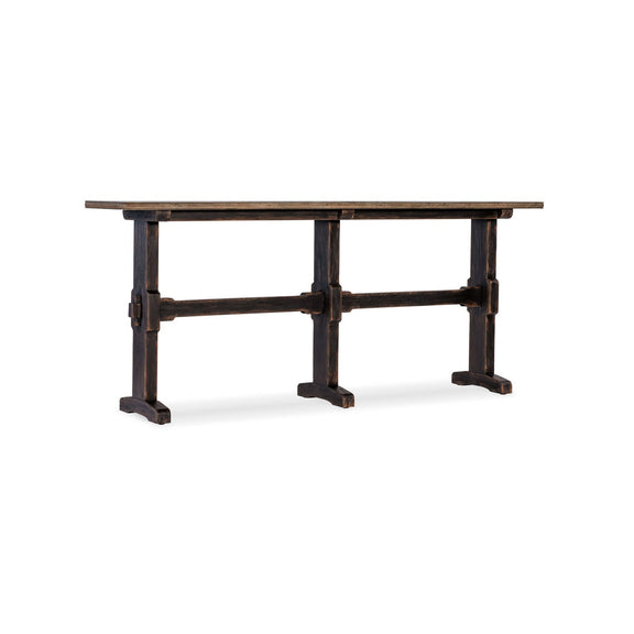 Americana Trestle Console Table