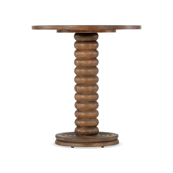 Commerce and Market Spindle Accent Table