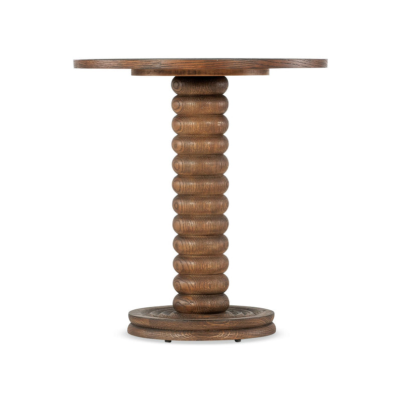 Commerce and Market Spindle Accent Table
