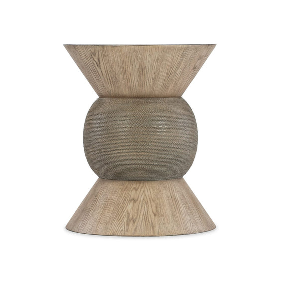 Commerce & Market Round Robin Accent Table