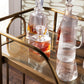 Commerce and Market Walnut Wine and Bar Cart