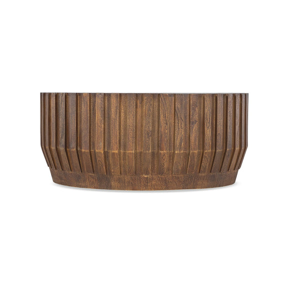 Commerce and Market Gears Round Cocktail Table