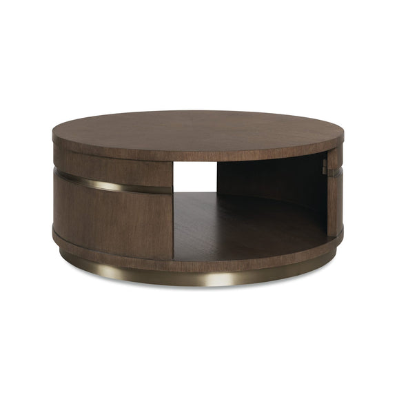 Commerce and Market Roll With It Round Cocktail Table