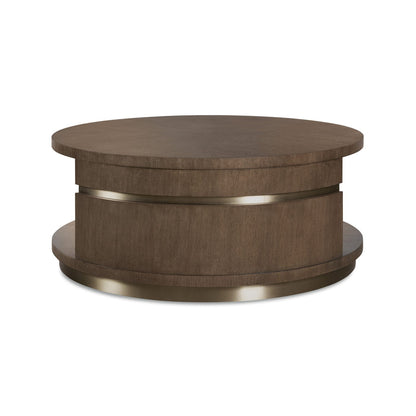 Commerce and Market Roll With It Round Cocktail Table