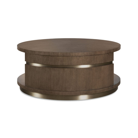 Commerce and Market Roll With It Round Cocktail Table
