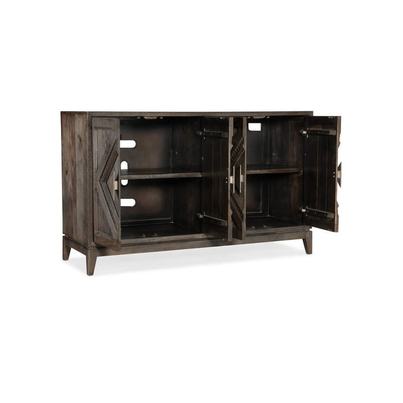 Commerce & Market Carved Accent Chest