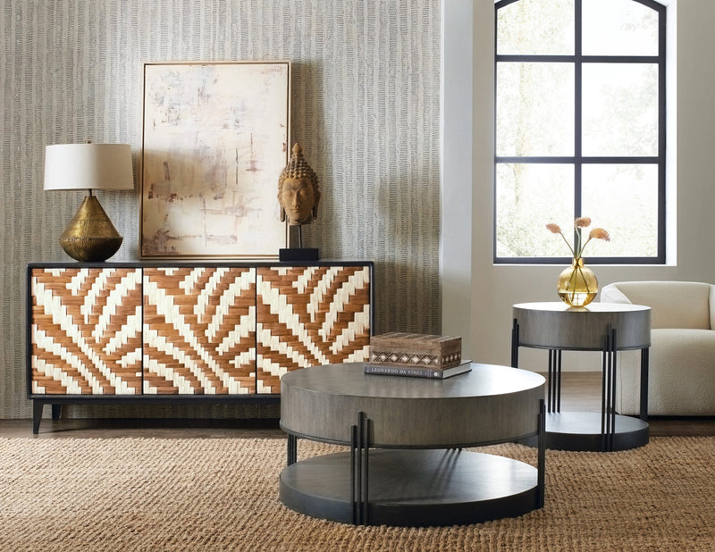 Commerce & Market Skyline Side Table