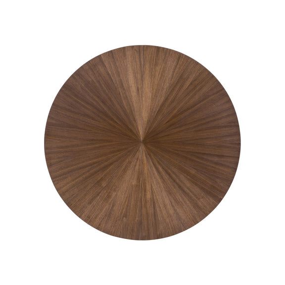Eleana Round Dining Table with One 20-inch Leaf