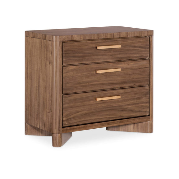 Eleana Three Drawer Nightstand