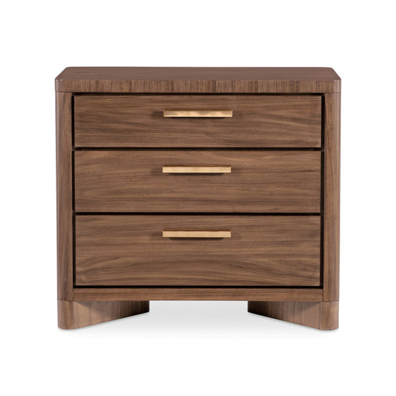 Eleana Three Drawer Nightstand