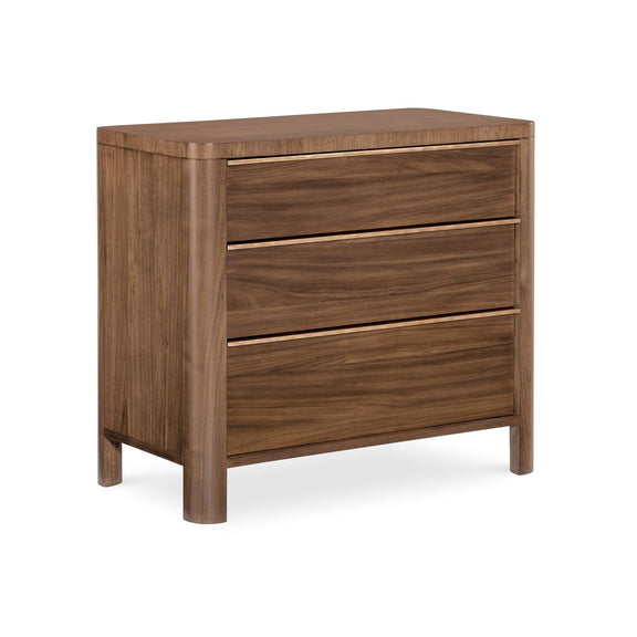 Eleana Three Drawer Nightstand