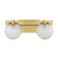 Darien 2-Light Bathroom Vanity Light