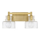 Dover 2-Light Bathroom Vanity Light