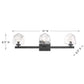 Castello 3-Light Bathroom Vanity Light