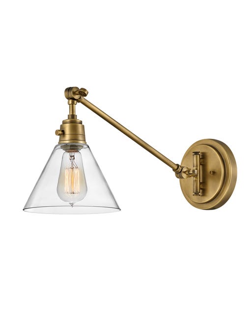 Arti Medium Swing Arm Single Light Sconce