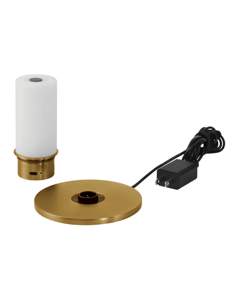 Saunter Brass Cordless Table Lamp