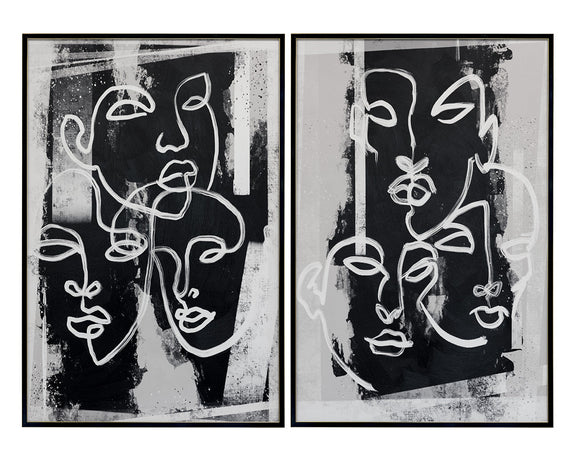 Face To Face (Set Of 2)