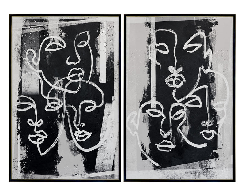 Face To Face (Set Of 2)