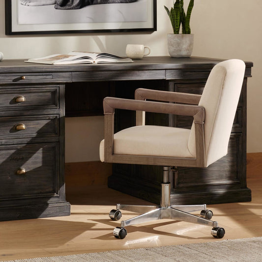 Reuben Desk Chair - Harbor Natural