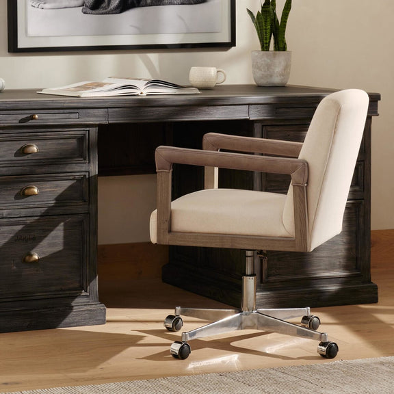 Reuben Desk Chair - Harbor Natural