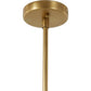 Pellman Chandelier - Matte Brass