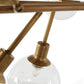 Pellman Chandelier - Matte Brass