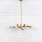 Pellman Chandelier - Matte Brass