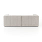 Langham Channeled 2-Piece Sectional - Napa Sandstone