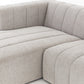 Langham Channeled 2-Piece Sectional - Napa Sandstone