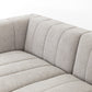 Langham Channeled 2-Piece Sectional - Napa Sandstone