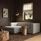 Langham Channeled 2-Piece Sectional - Napa Sandstone