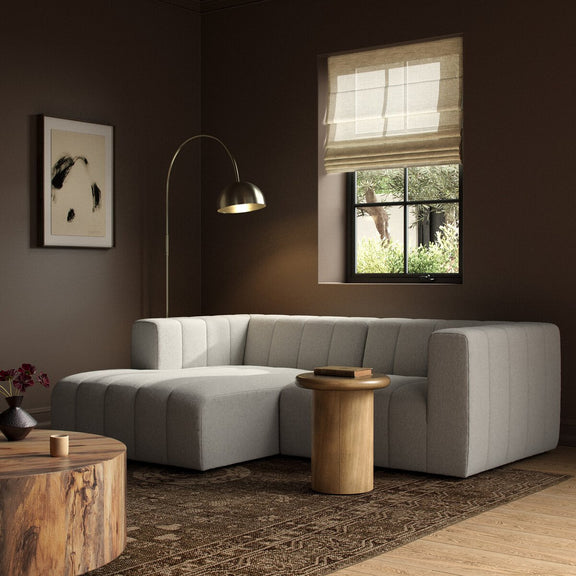 Langham Channeled 2-Piece Sectional - Napa Sandstone