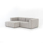 Langham Channeled 2-Piece Sectional - Napa Sandstone