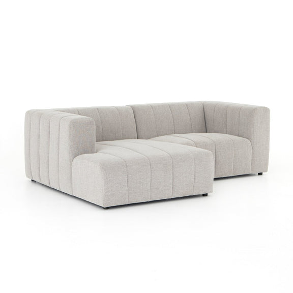 Langham Channeled 2-Piece Sectional - Napa Sandstone