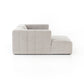 Langham Channeled 2-Piece Sectional - Napa Sandstone