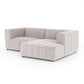 Langham Channeled 2-Piece Sectional - Napa Sandstone