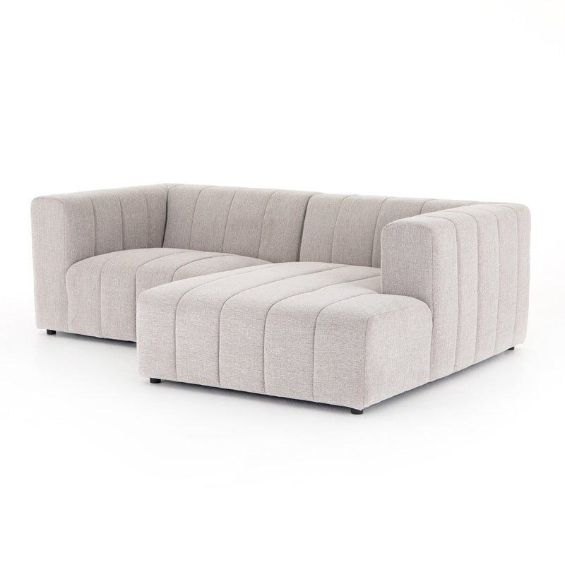 Langham Channeled 2-Piece Sectional - Napa Sandstone