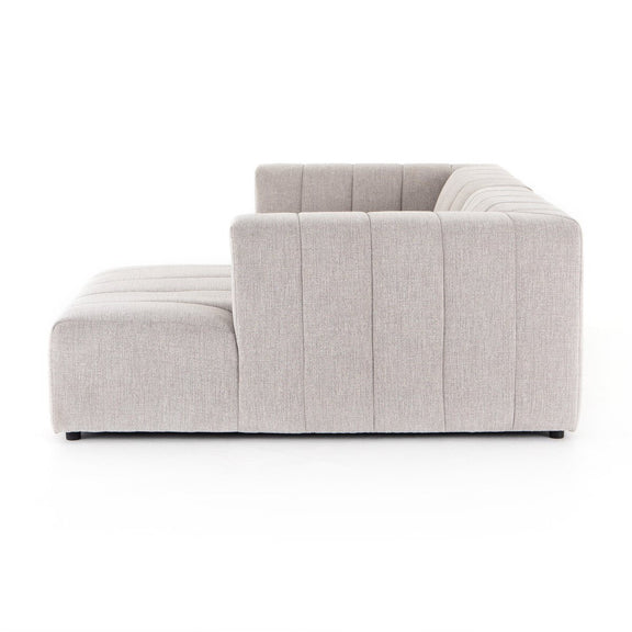 Langham Channeled 2-Piece Sectional - Napa Sandstone