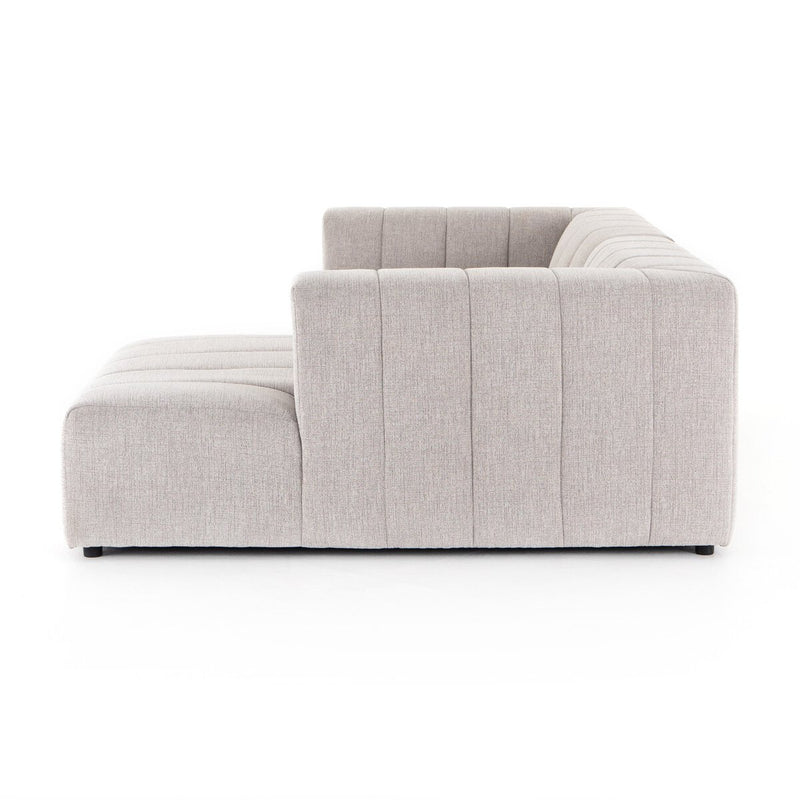 Langham Channeled 2-Piece Sectional - Napa Sandstone
