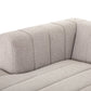 Langham Channeled 6-Piece Chaise Sectional - Napa Sandstone