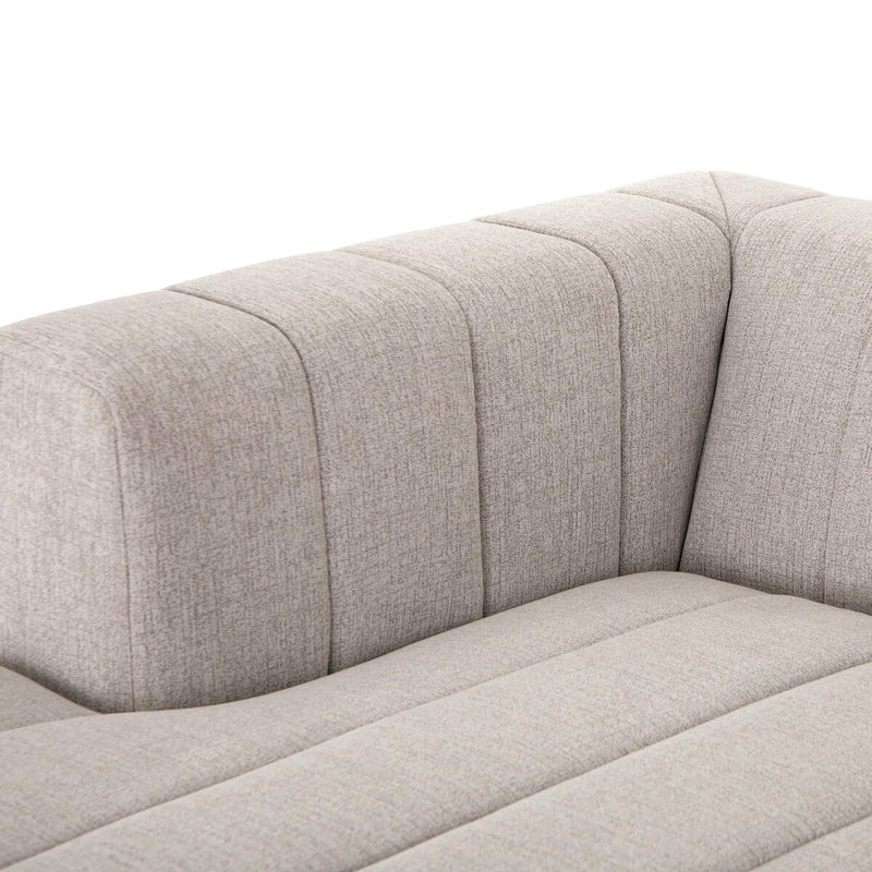Langham Channeled 6-Piece Chaise Sectional - Napa Sandstone