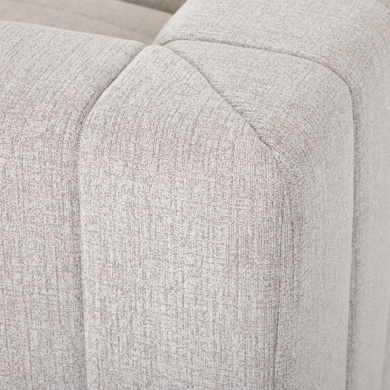 Langham Channeled 6-Piece Chaise Sectional - Napa Sandstone